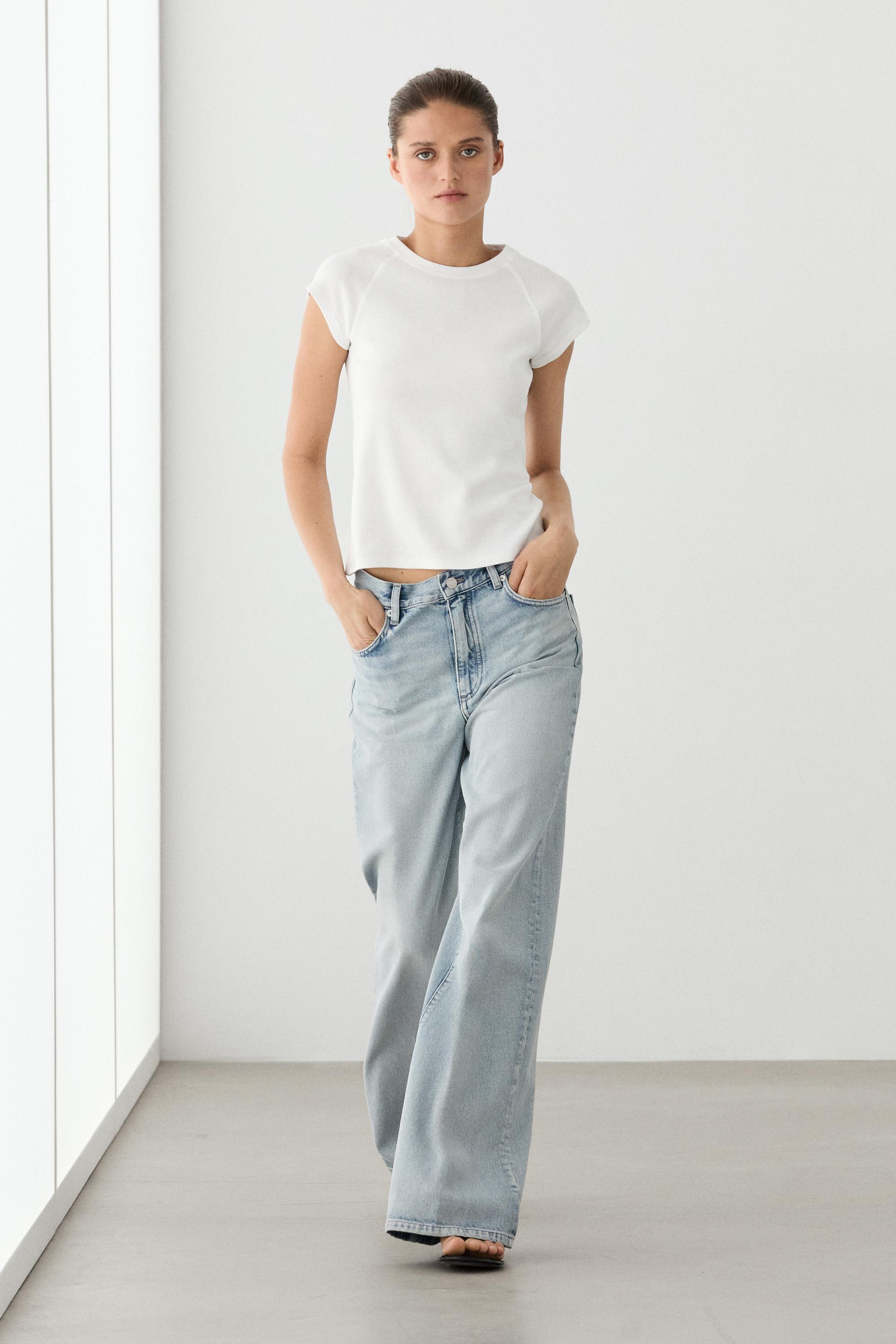 T-shirt manches courtes raglan coton